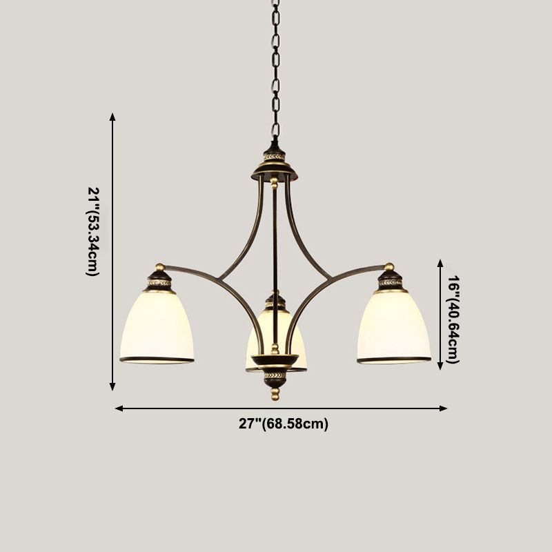 Multi Light Bowl Tak Hanglampen moderne stijl glashangende verlichting voor woonkamer