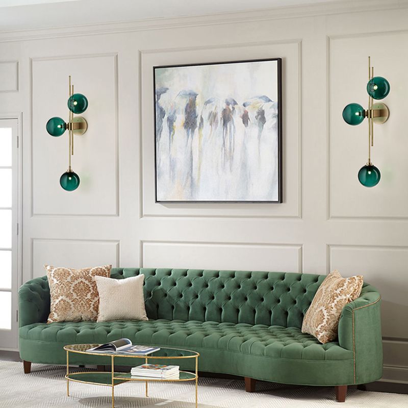 29,5 "Lampada da parete ad alta semplicità da parete 3 teste Luci di applique per foyer camera da letto