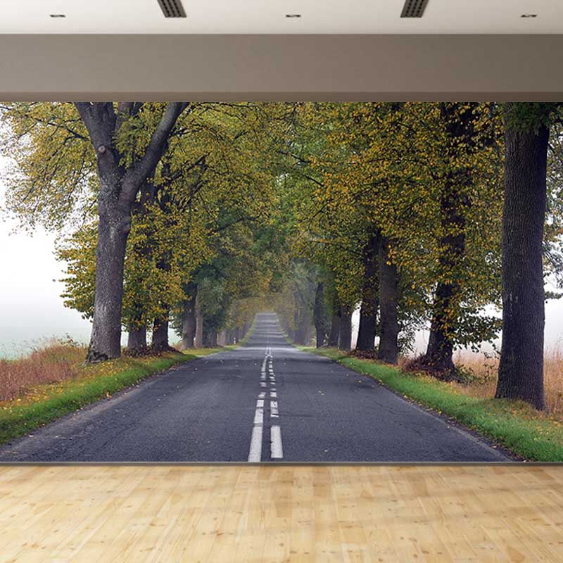 Forest Tree Wall Mural Wallpaper for Reading Room Bedroom, Made to Measure