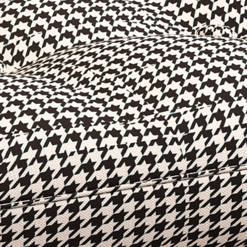 Light Luxury Leisure Modern Rocking Chair Cotton Fabric Upholstery Lazy Sofa Chair