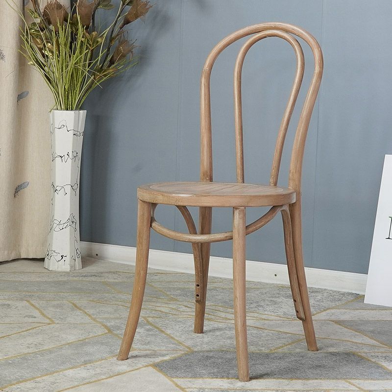 Bentwood Armless Side Dining Chairs Country Style Wood Dining Room Chair