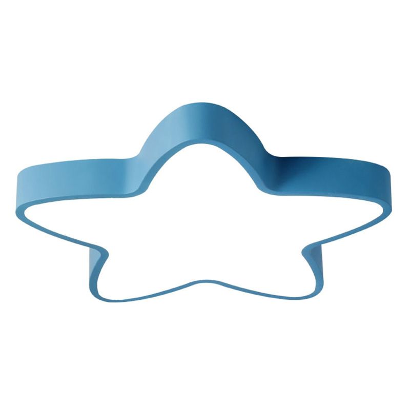 Plafonnier LED en fer forgé, plafonnier Macaron en acrylique de Style nordique moderne pour chambre à coucher