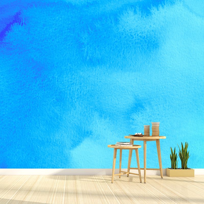 Illustration Watercolor Wall Paper Mural Large Wall Decor for Home, Custom Size Available