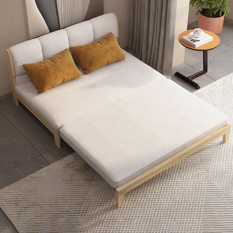 Scandinavian Style Futon Sleeper Sofa Bed Foldable Convertible Sofas