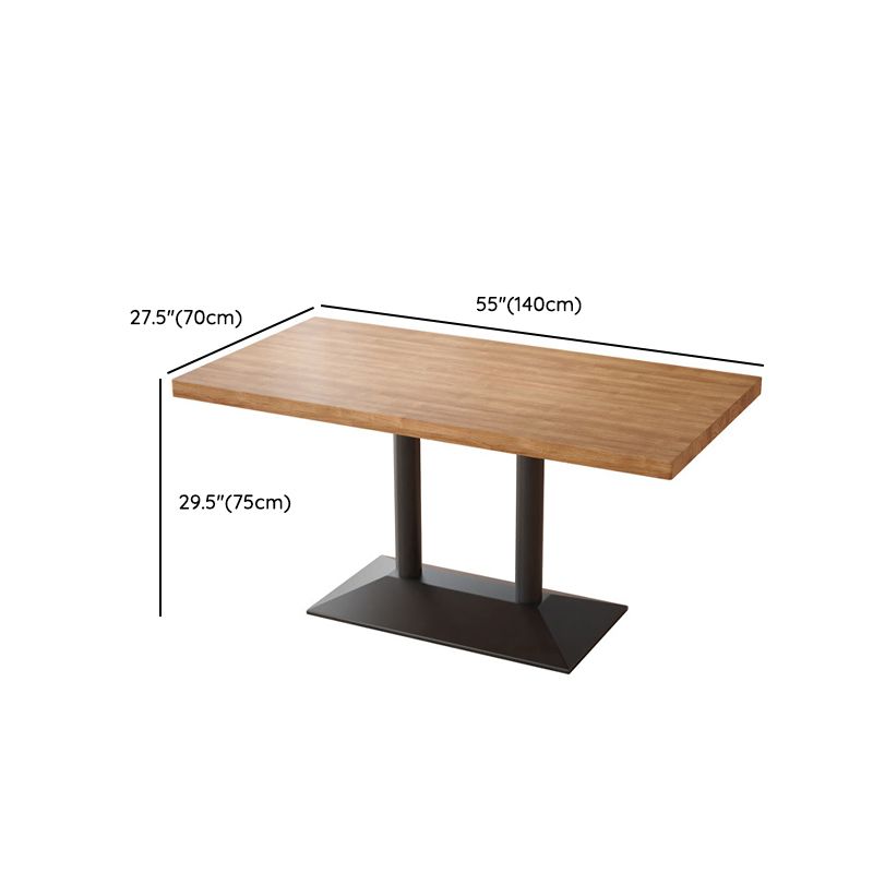 Modern Wood Dining Table Set 1/3/5 Pieces Dining Set for Home Use