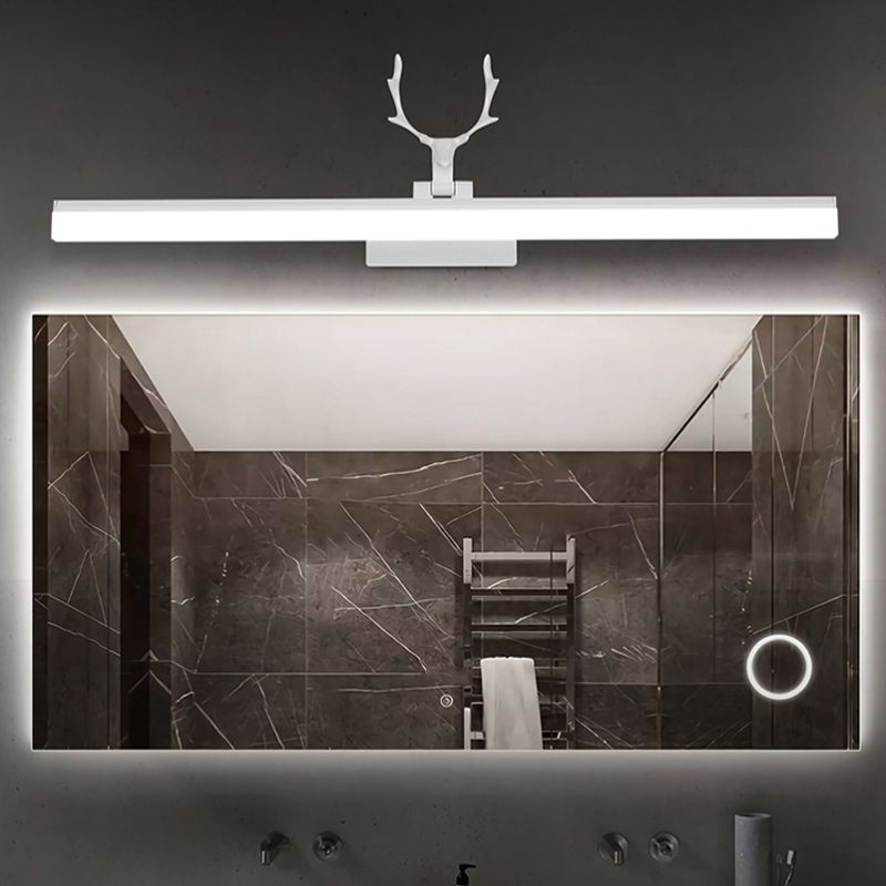 Modern Simple Antler Makeup Mirror Lamp Bathroom Nordic Mirror Light Fixture
