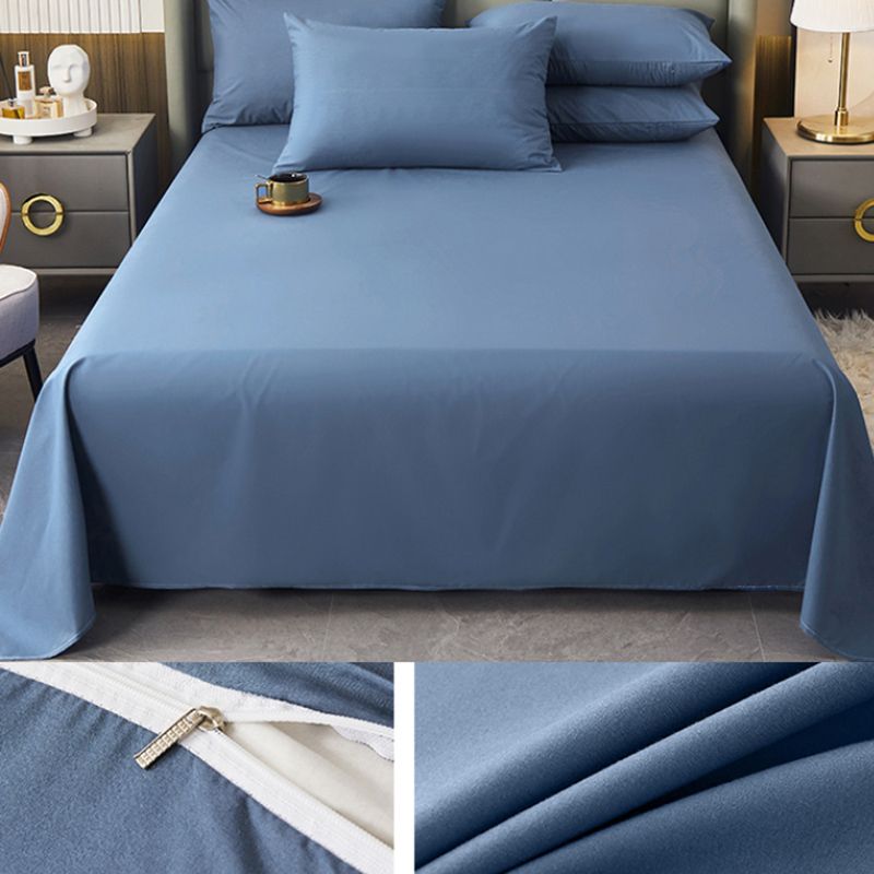 Cotton Bed Sheet Set Modern Elegant Fitted Sheet for Bedroom