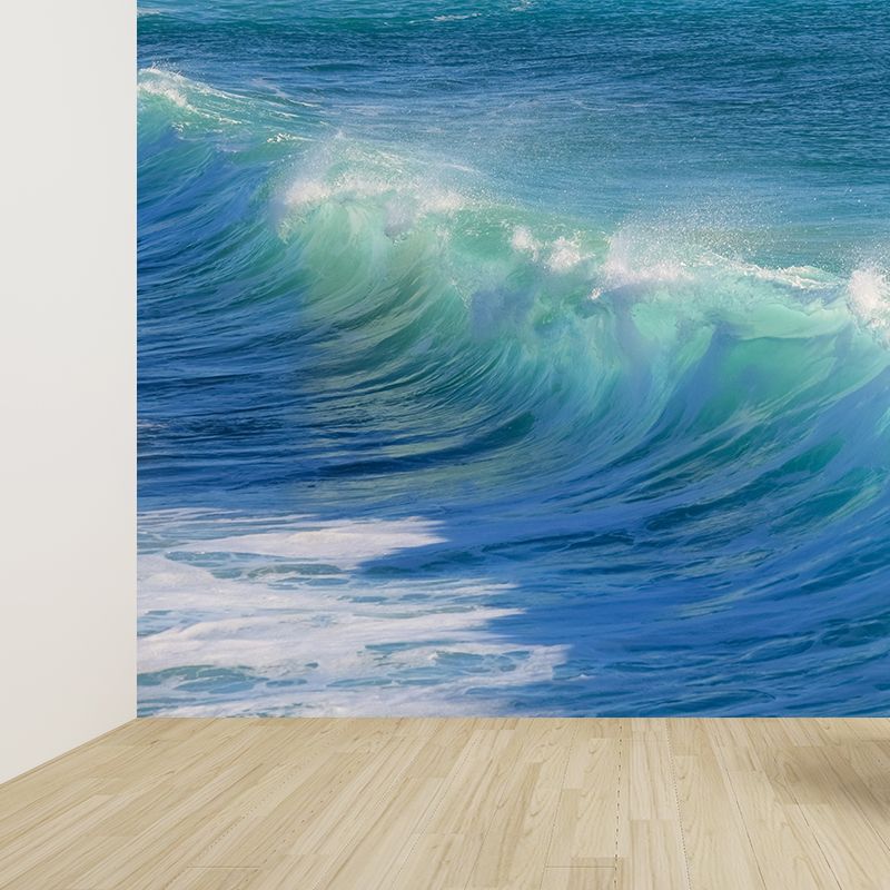 Photography Turbulent Waves Wall Mural Home Decoration Bathroom Floor Murals