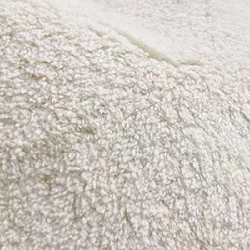 Rectangle Shape Rug Living Room Lattice Carpet Polyester Washable Area Rug