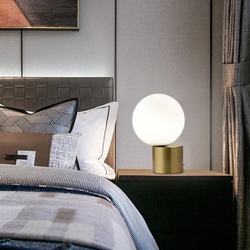 Nordic Eye Caring Table Lamp Modern Style Glass Desk Lamps for Study Bedroom