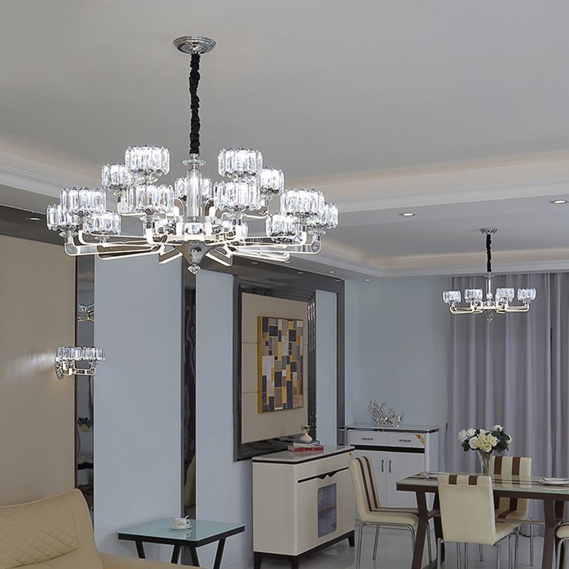 Luci a soffitto cilindriche a sospensione Lampada sospesa in stile minimalista moderno