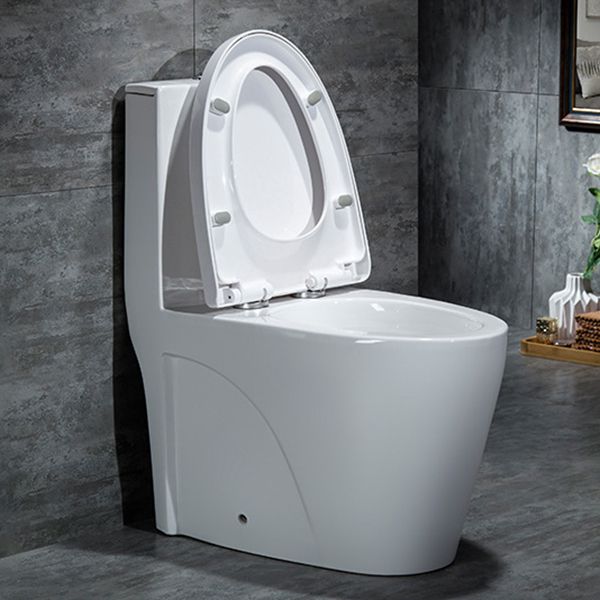 Traditional 1-Piece Toilet Floor Mounted White Urine Toilet for Bathroom