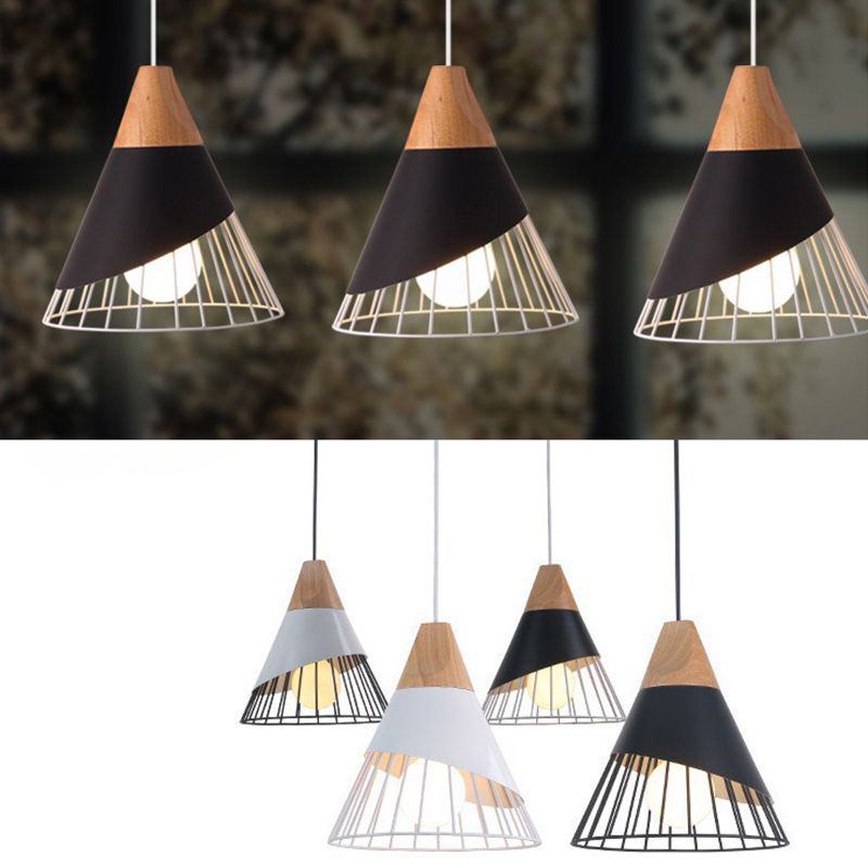 Simplicidad moderna colgada colgando lámpara pendnant luces colgantes colgantes de aluminio para restaurante