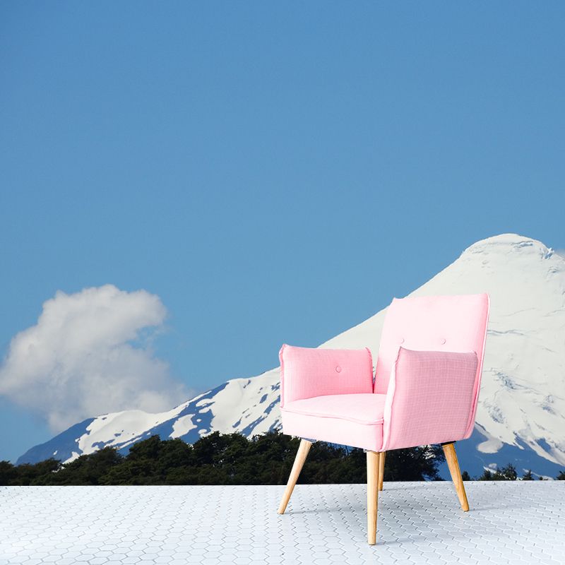 Mountain Nature Landscape Wall Murals for Living Room, Moisture Resistant