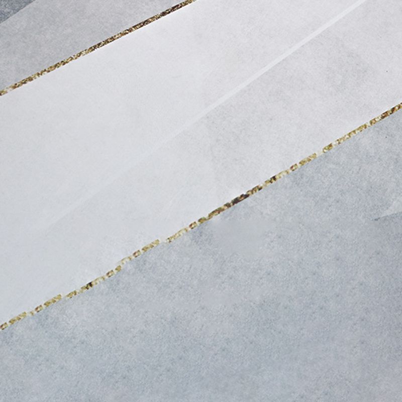 Grey Modern Rug Polyester Striola Area Rug Stain Resistant Rug for Living Room