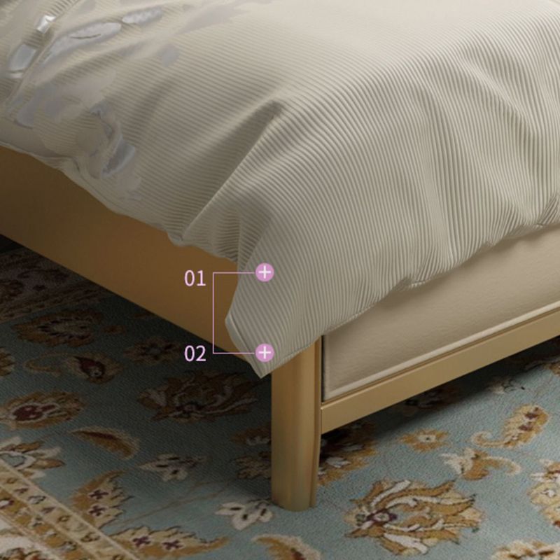 Victorian Upholstered Headboard Standard Bed Adjustable Height