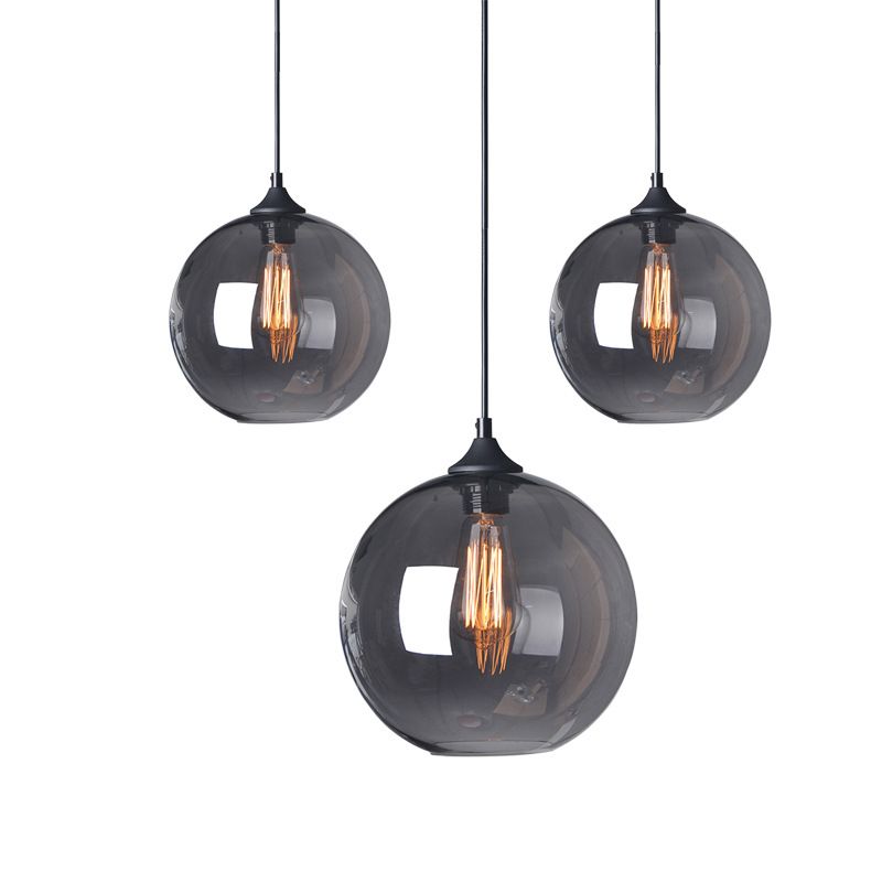 1 Globe lumineux suspension de plafond peinnes