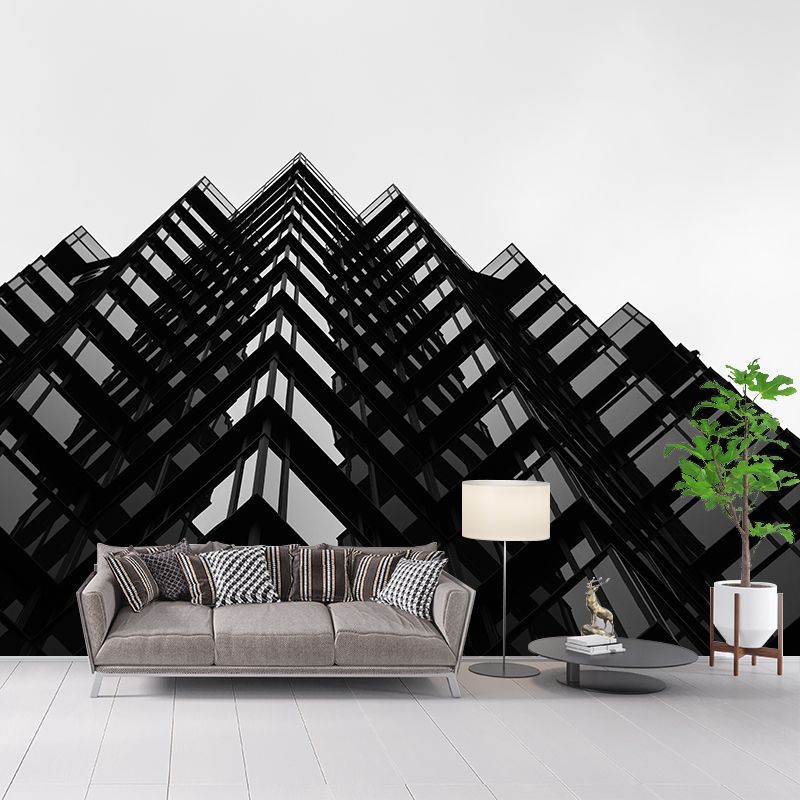 Construction Mural Wallpaper Environmental Modern Living Room Decoration