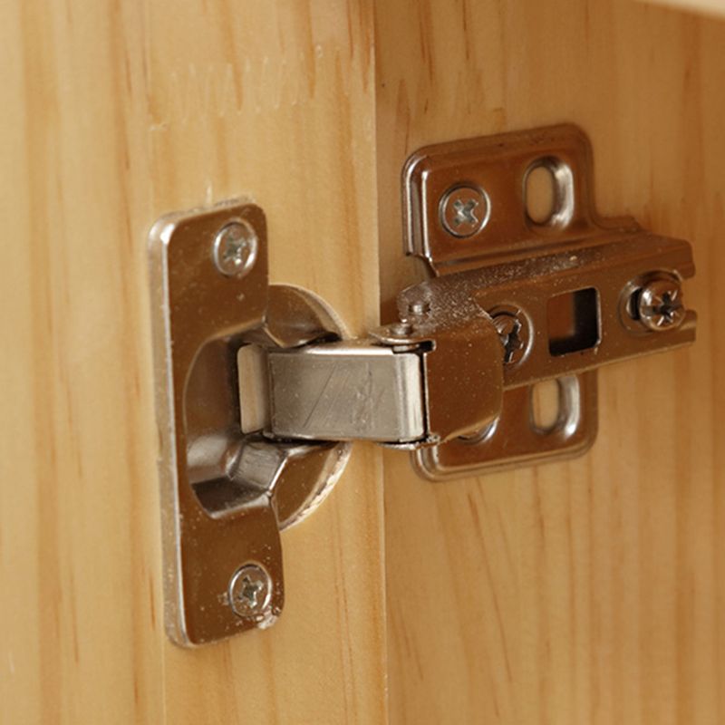 Wooden Closed Back Bookcase Standard Natural Bookshelf with Shelves