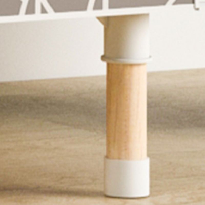 Modern Style Wardrobe Metal 1-Door Wardrobe Closet with Legs