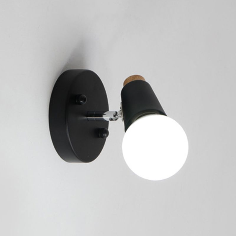 Cone Wall Light Sconce Modern Minimalist Style Metal 1 Light Sconces