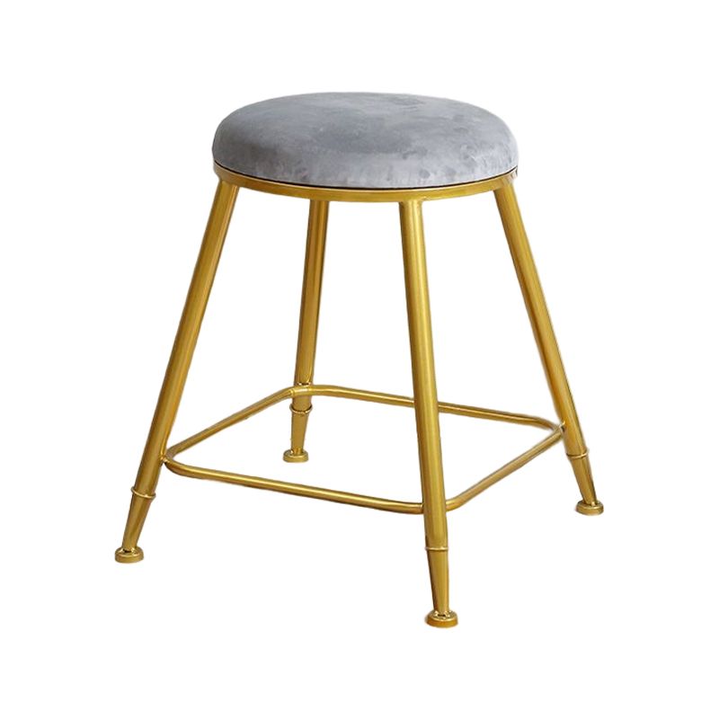 Nordic Design Stackable Backless Barstools for Home Upholstered Bar Stools