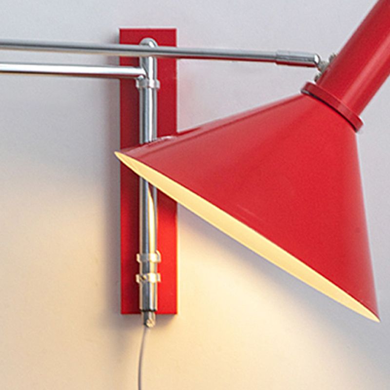 Contemporary Wall Light Fixture Colorful Metal Wall Light Sconce for Sitting Room