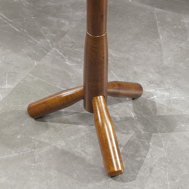 Contemporary Coat Rack Solid Wood Clothes Hanger for Living Room
