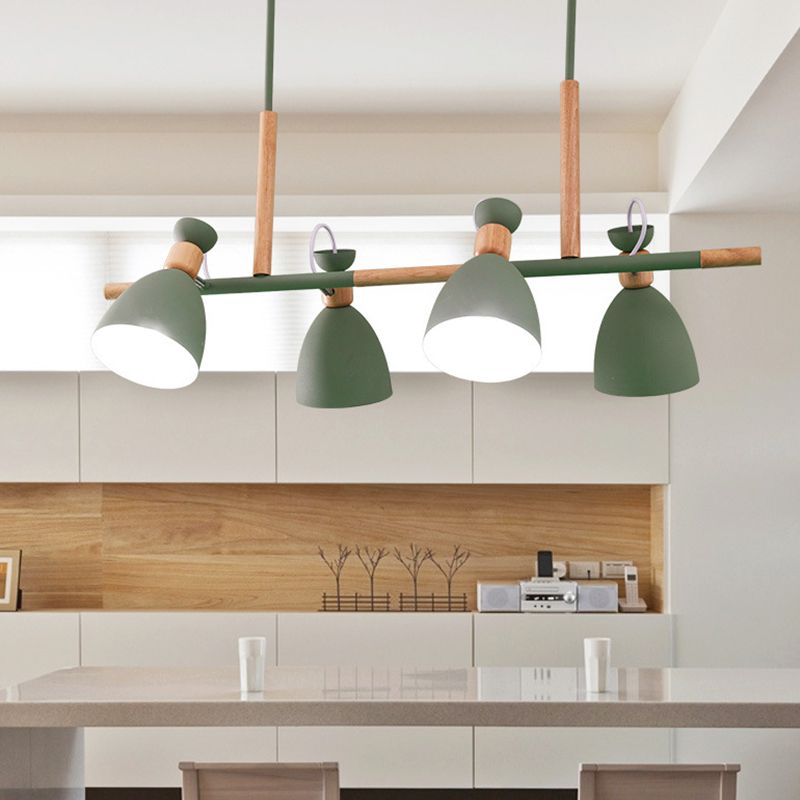 Contemporary Island Light Colorful Pendant Lighting Fixture for Dining Room