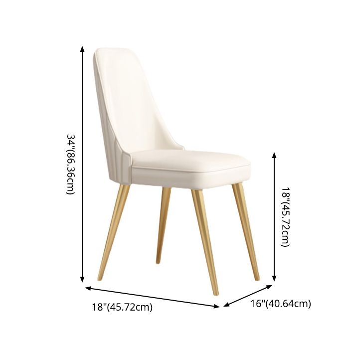 Scandinavian Sintered Stone Table Set of 5/7 with White Round Table Dining Set with Leather Chairs