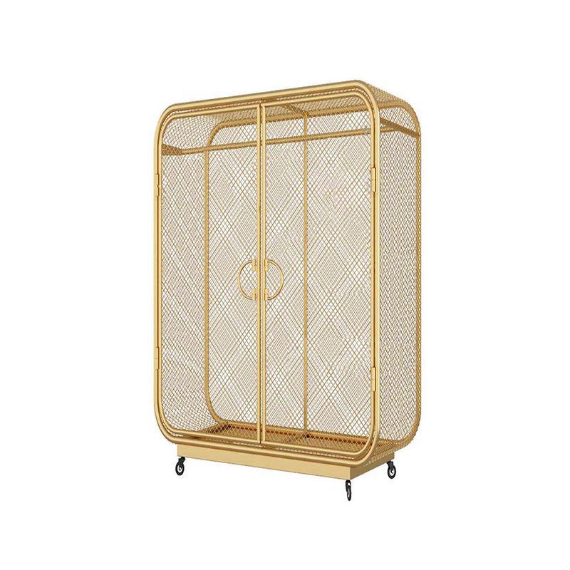 Contemporary Wardrobe Closet Metal Wardrobe Cabinet for Bedroom