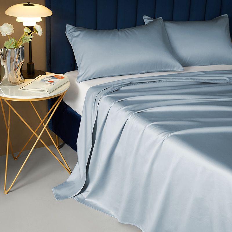 Sheets Pure Color Cotton One Piece Wrinkle Resistant Breathable Bed Sheet