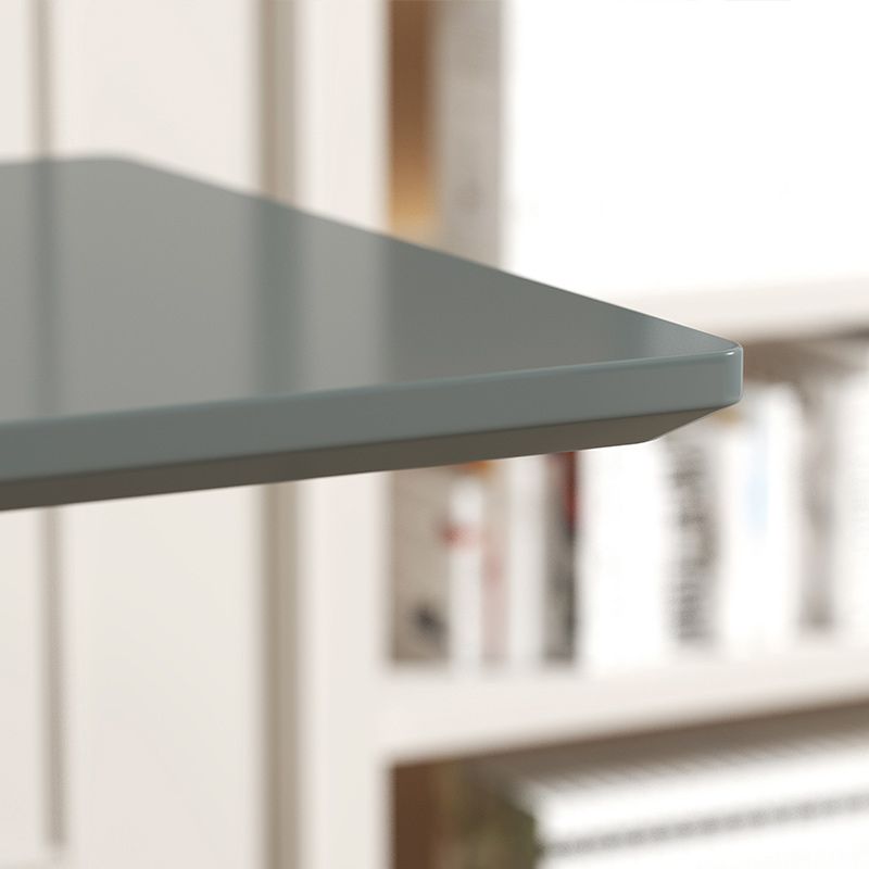 Iron Bar Table Industrial Bar Height Cocktail Table with Pedestal