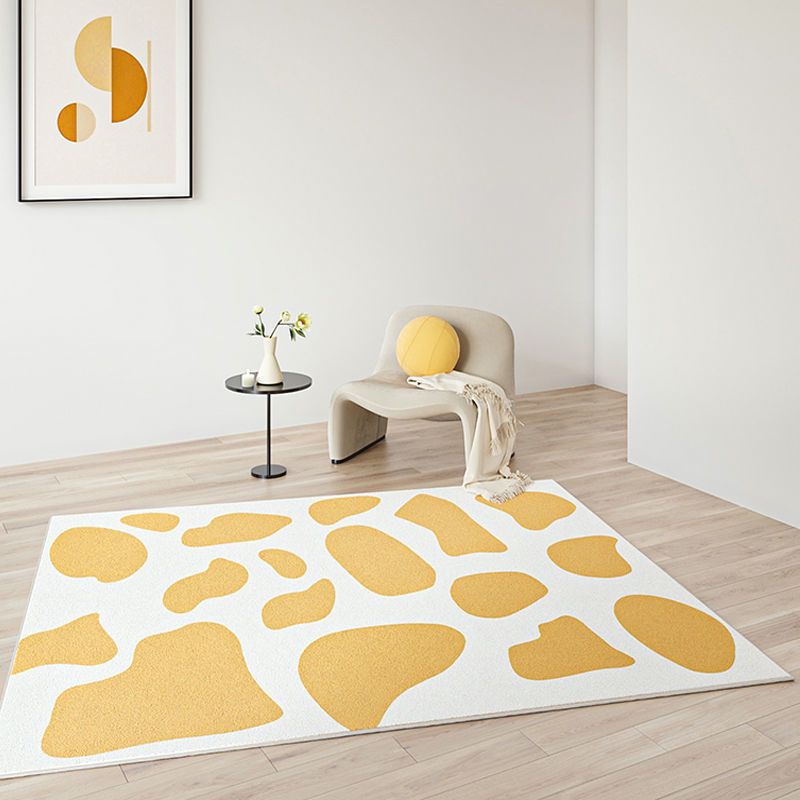 Modern dotty patroon tapijt polyester polyester binnen vloerkleed wastidee vloerkleed voor woningdecoratie