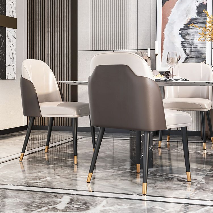 Juego De Sillas De Metal Estilo Escandinavo Sillas De Cocina Para Comedor Parsons