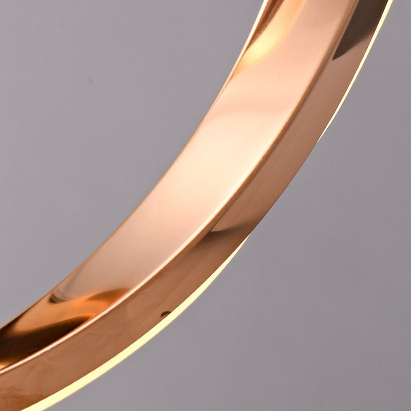 Modern Linear Chandelier Island Lights Metal Chandelier with Silicone Shade