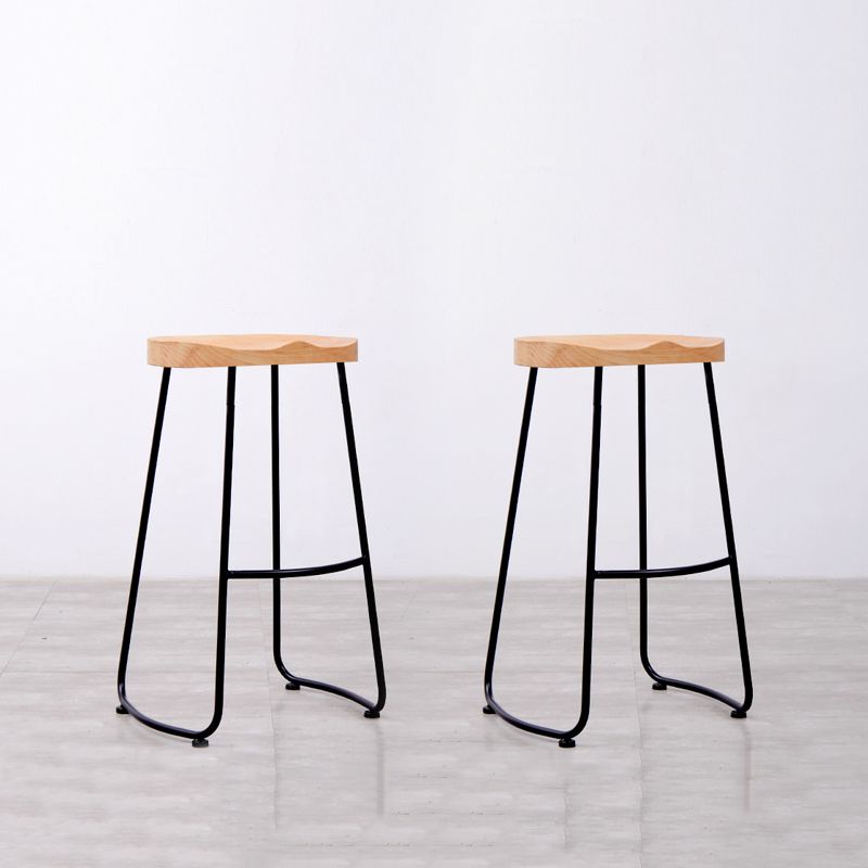 1/2 Pieces Luxurious Rectangular Pub Table Set Wooden Counter Table with Backless Stools