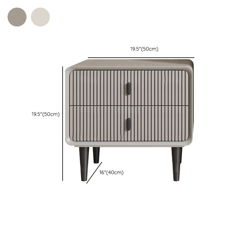 Contemporary Solid Wood Storage Chest Vertical Bedroom Chest with Drawers