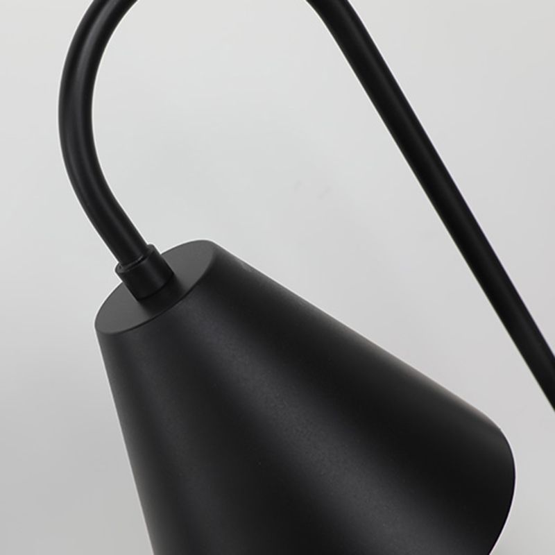 Nordic Style Metall Tischlampe Aromatherapie Schmelzen Wachs Schreibtischlampe mit Holz für Schlafzimmer