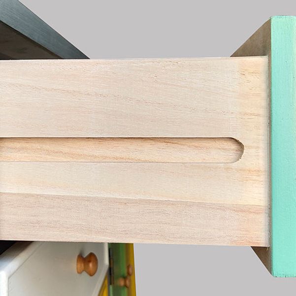 Nautical Bedroom Wooden Storage Chest 16" Wide Chest with Drawers