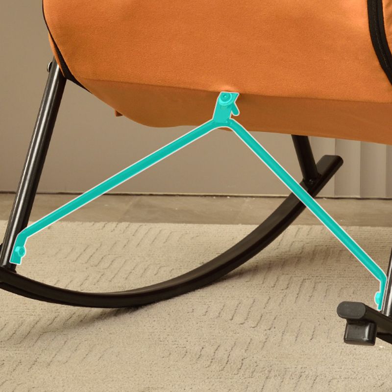 Upholstered Recliner Chair Contemporary Button-Tufted Recliner Chair