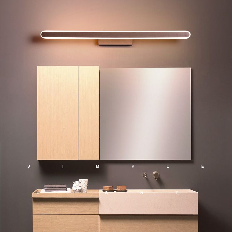 Acryl gearceerde muur sconce verlichting hedendaagse stijl led wandmontage verlichtingsarmatuur in koffie