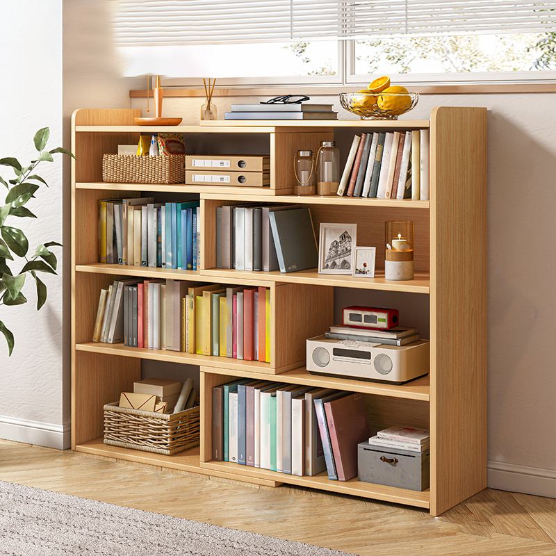 Flexible Bookshelf Contemporary Style Bookcase for Study Room and Office