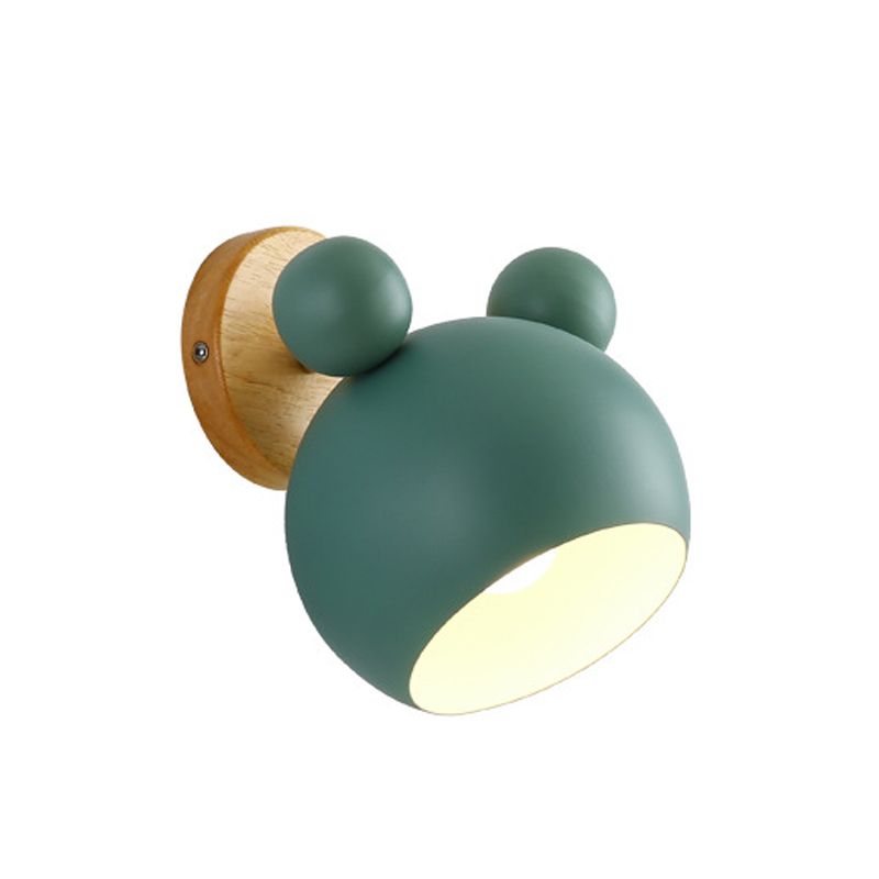 Iluminación geométrica de pared de pared estilo moderno metal 1 luz de pared de pared ligera