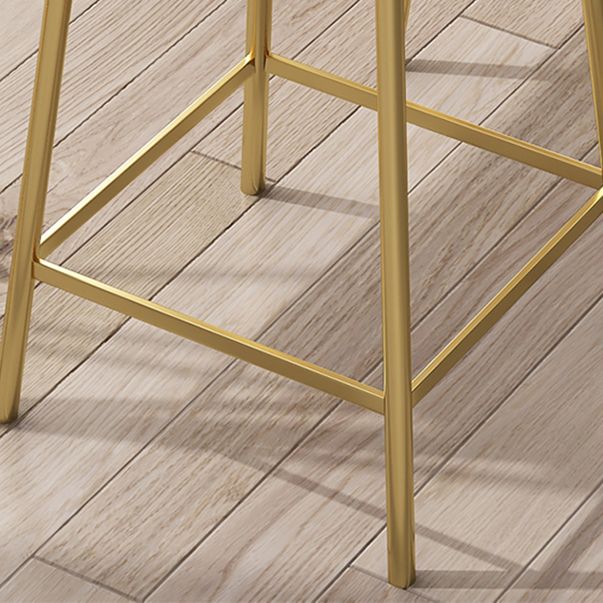 Modern 1/4 Pieces Bar Table Set Rectangle Stone Counter Table with High Stools