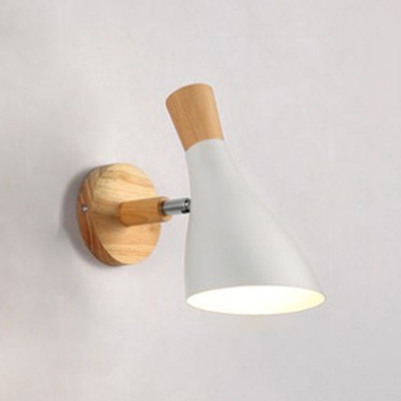 Simple Modern Characteristic Style Wall Sconce Lighting Metal Sconce for Bedroom Study Corridor