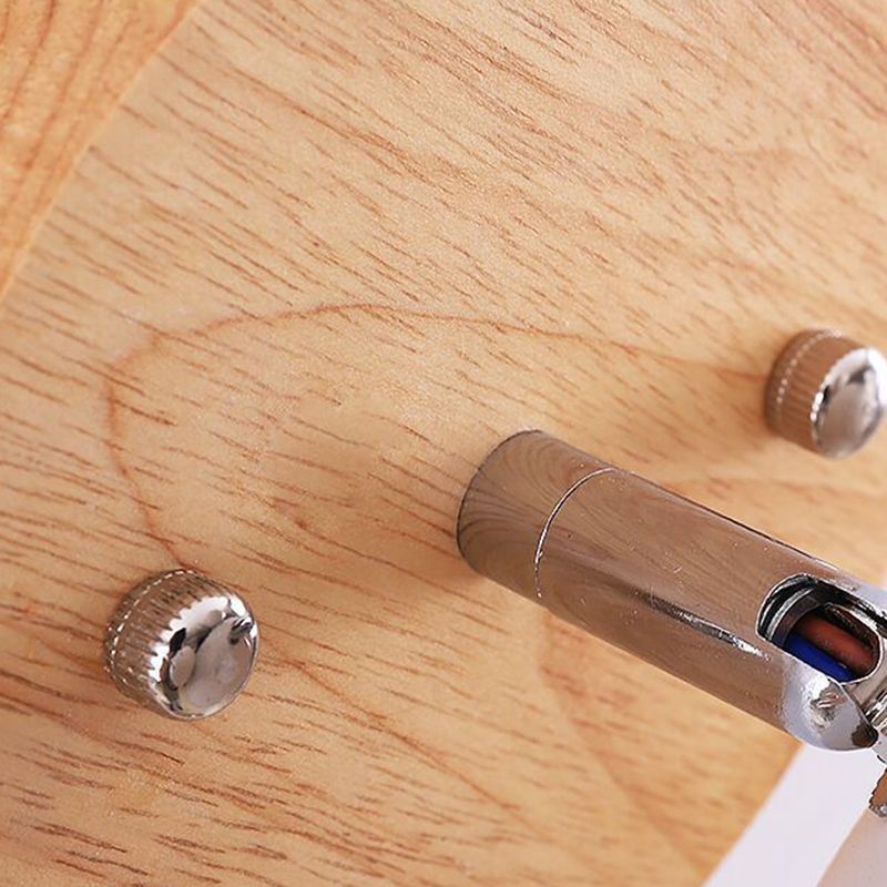 Children Wood Wall Light Polish Finish Flush Mount Lighting for Room