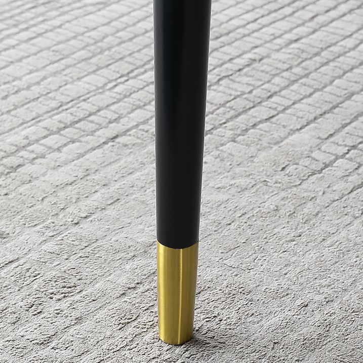 Industrial Sintered Stone Standard Esstisch Square Form Küche Esstisch mit 4 Beinen Basis