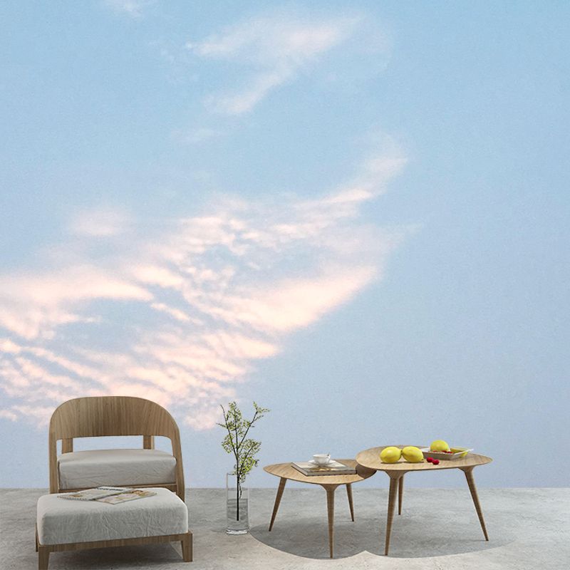 Fancy Scene Style Sky Wall Mural Wallpaper Photography Mildew Resistant Wall Art