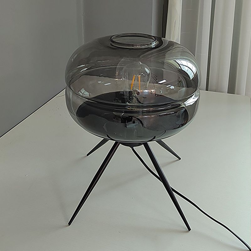 Modern Style Table Lamps with Glass Shade for Drawing Room Kid's Bedroom